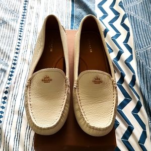 Coach New York Leather Slip-Ons